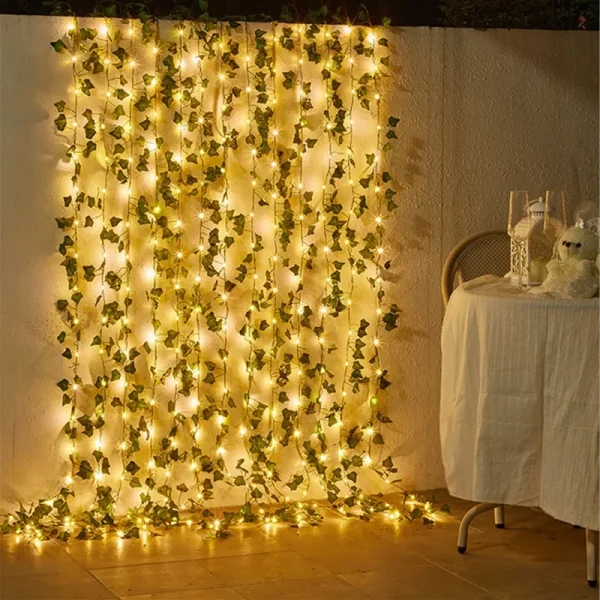 Planta Trepadeira Artificial Decorativa com Led - Image 2