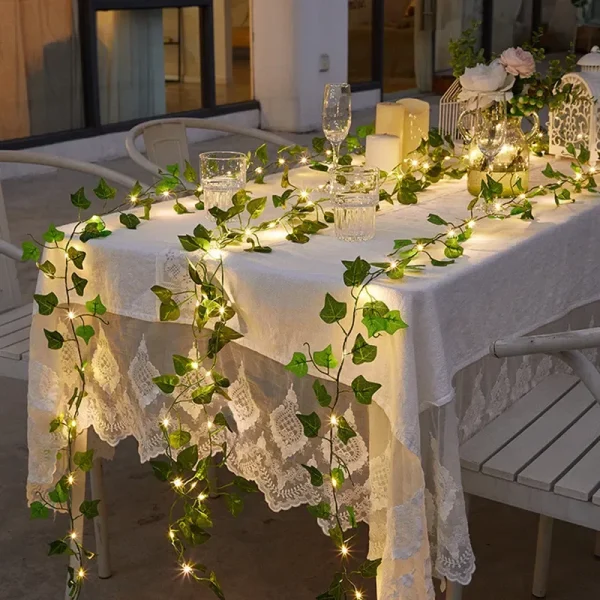 Planta Trepadeira Artificial Decorativa com Led - Image 4