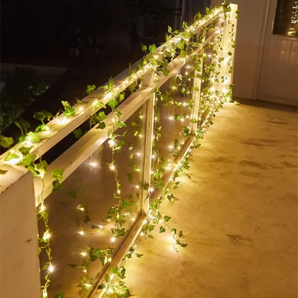 Planta Trepadeira Artificial Decorativa com Led - Image 8