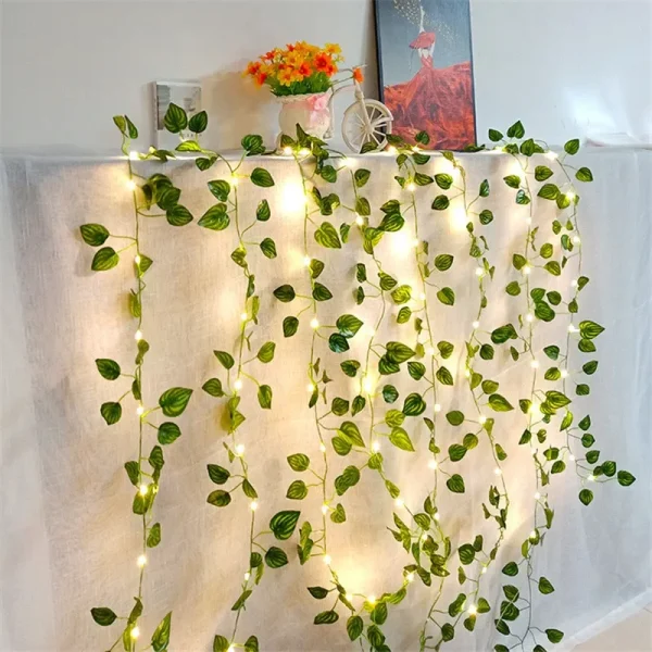 Planta Trepadeira Artificial Decorativa com Led - Image 5